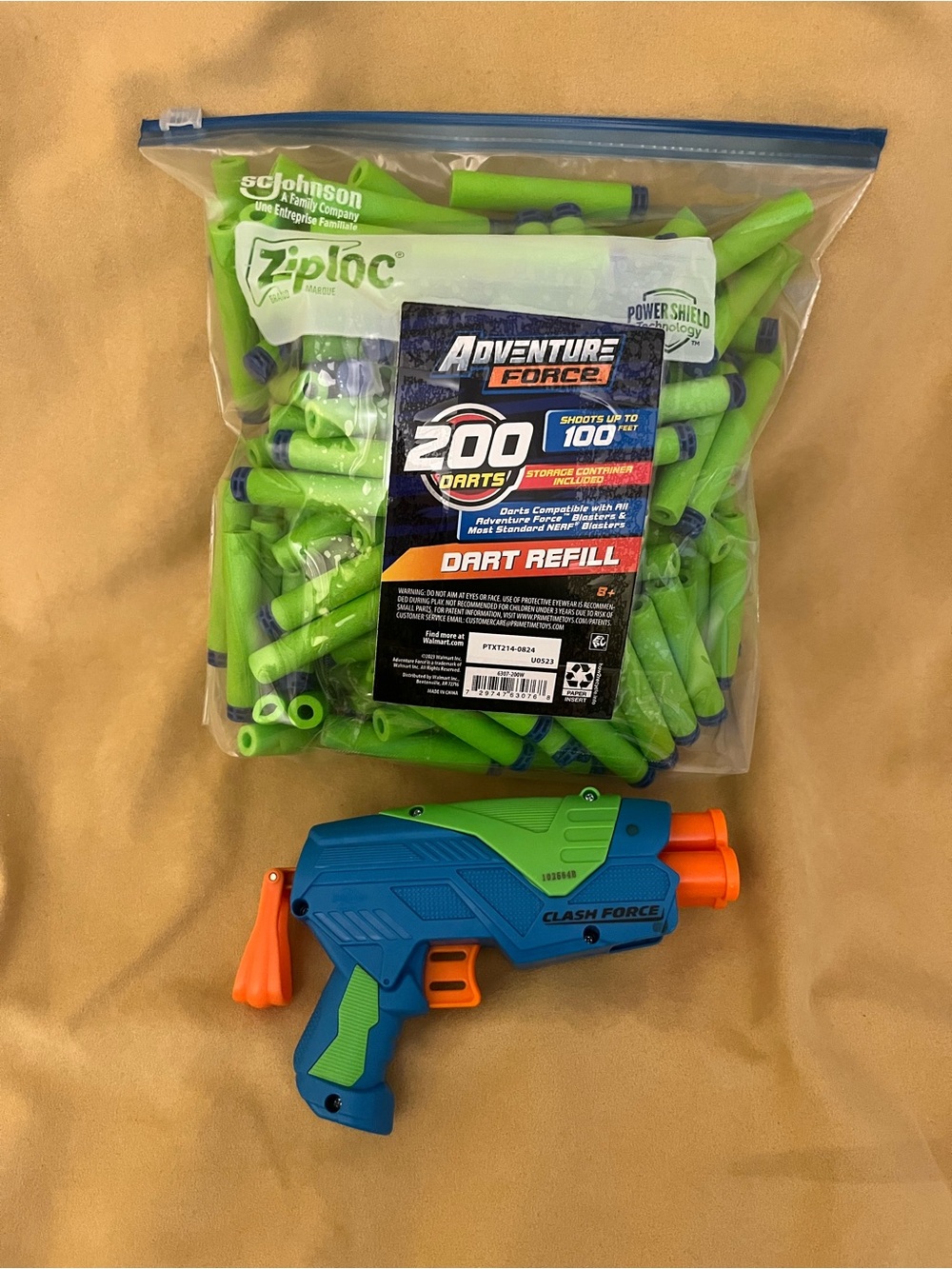 Adventure Force Dart Set & Clash Force Dart Gun